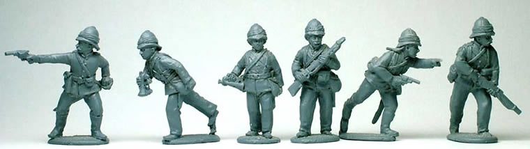 Perry SB5 Infanterie légère figurines commandement