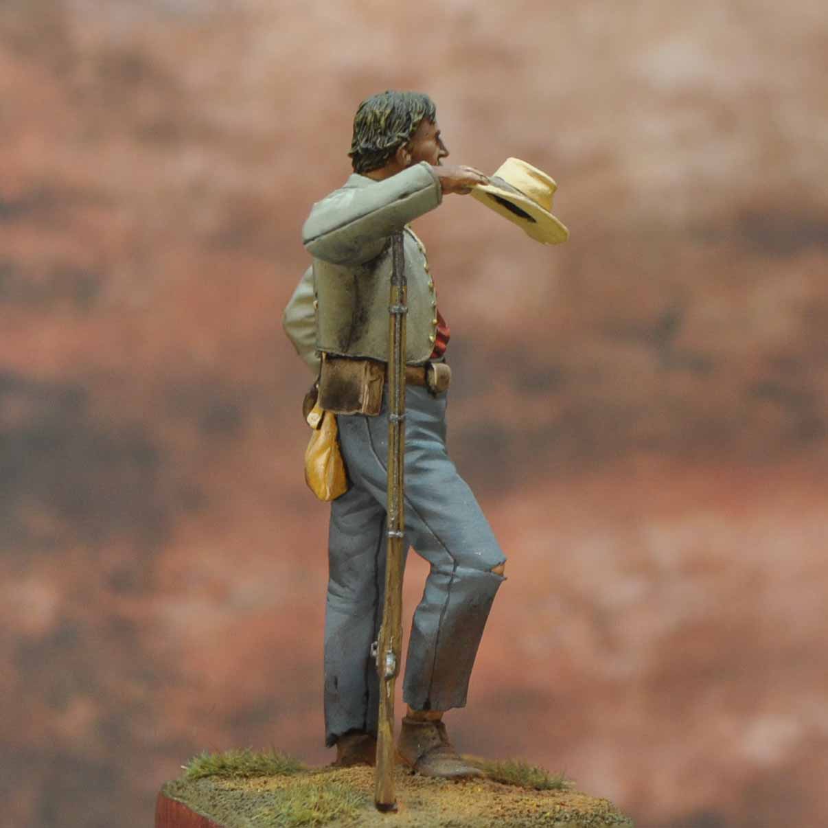 ART GIRONA International Serie Volunteer 4th Georgia 1863 figurine 54mm