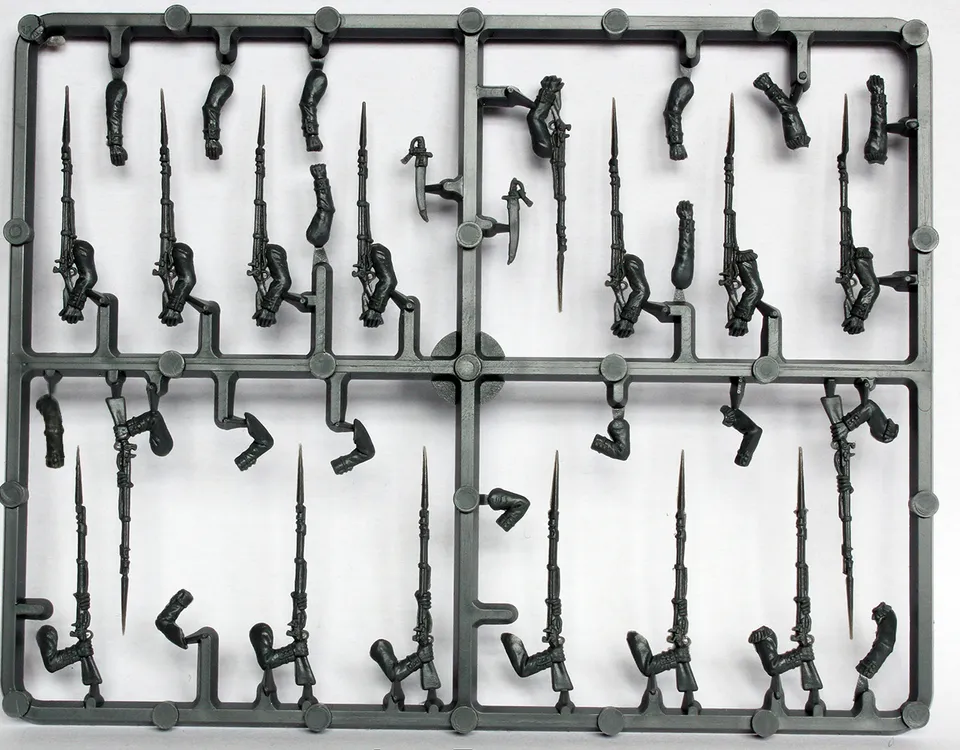 Perry Miniatures Plastic B94 mousquets révolution 28mm