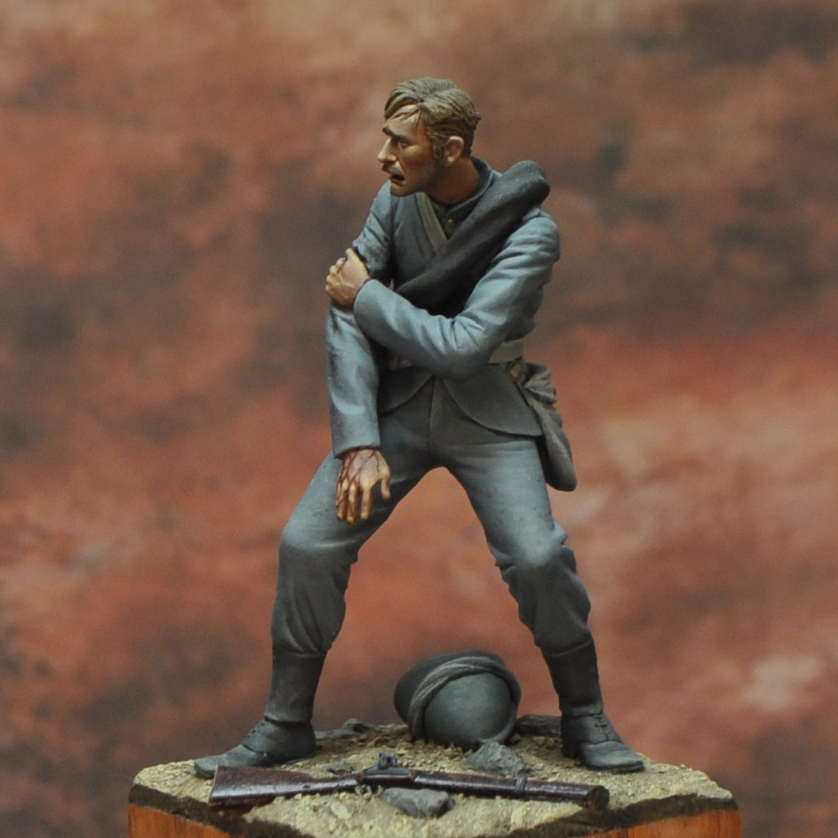 Art Girona International Private 33rd Regiment figurine 54mm