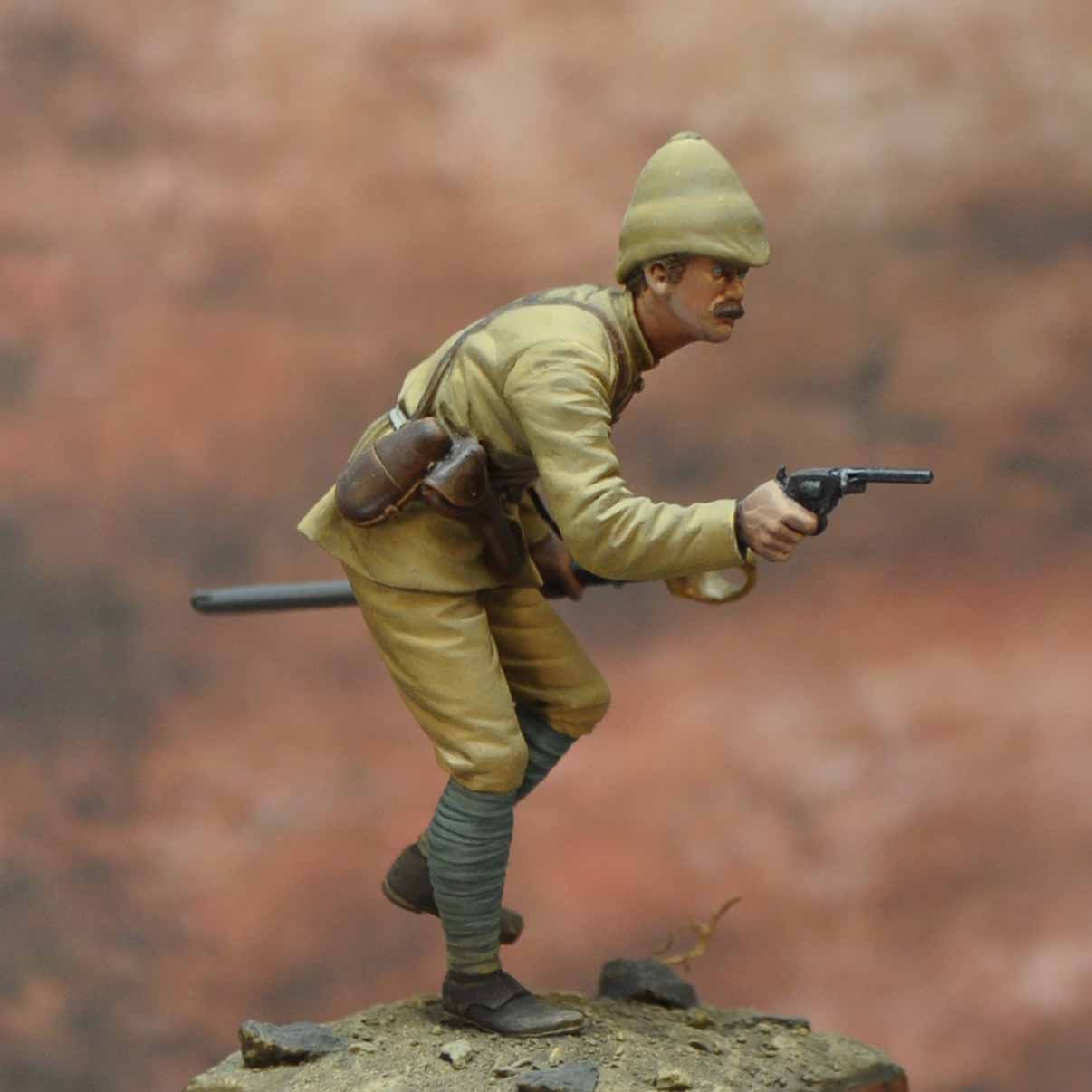 Art Girona Officier 66th Regiment Afghanistan 1880 figurine