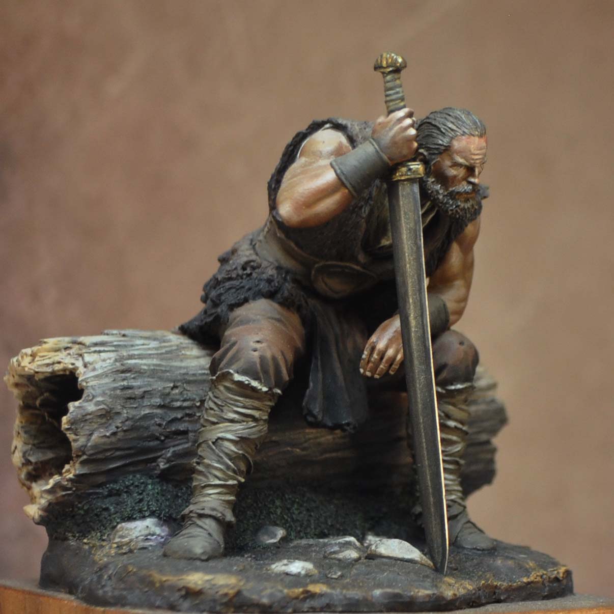 Art Girona 70mm Germanic Warrior Teutoburg figurine 70mm