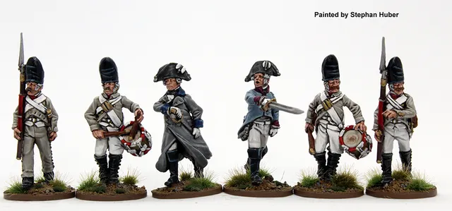 Perry Miniatures Napoleonic SAX9 figurines grenadiers commandement