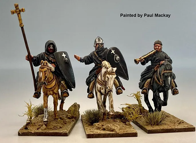 Perry Crusades CU34 figurines chevaliers hospitaliers