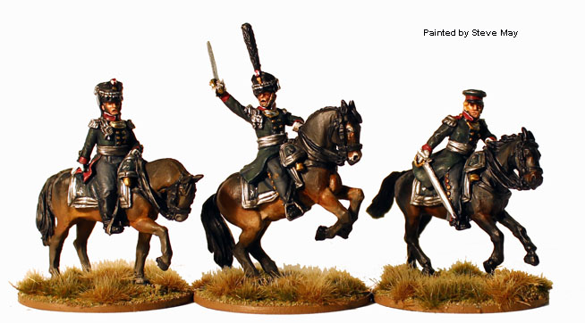Perry Miniatures Napoleonic RN 2 Officiers montés figurines