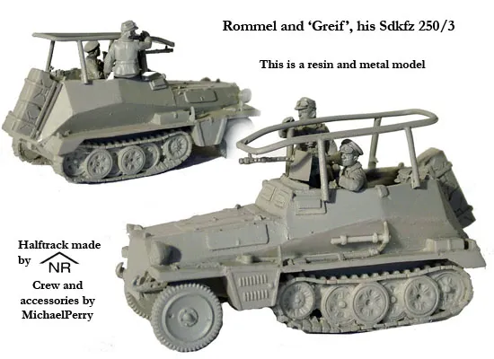 Perry Miniatures World War 2 GWW 4 Rommel Greif figurines 28mm