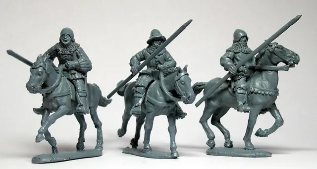 Perry Agincourt AO30 sergents montés figurines galop