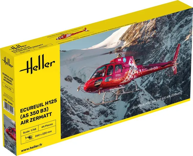 Heller Historical Collection Écureuil H125 1/48 maquette hélico