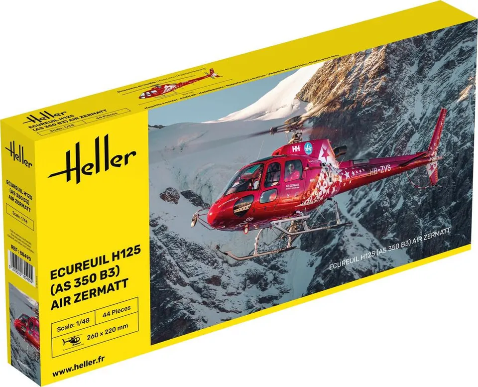 Heller Historical Collection Écureuil H125 1/48 maquette hélico