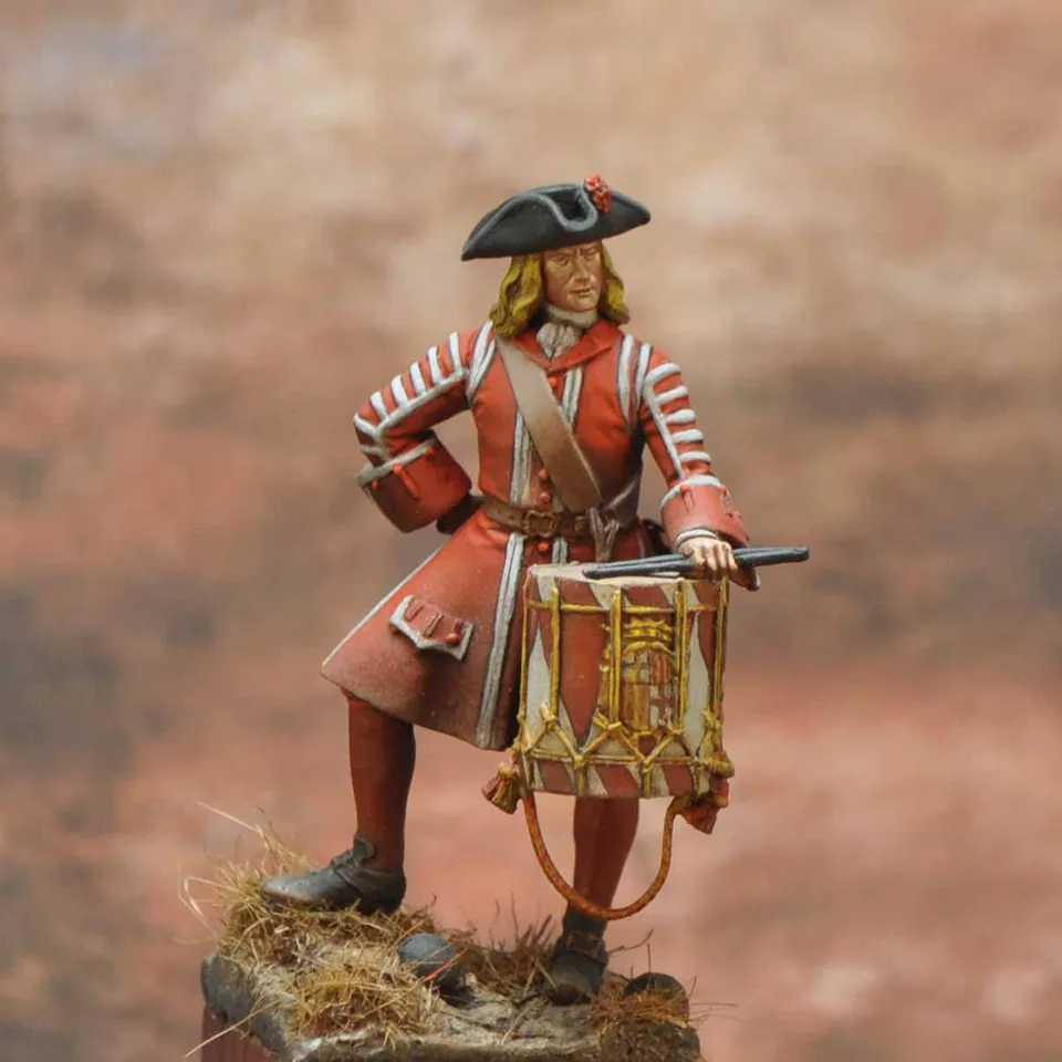 Art Girona Spanish Serie Tambour Coronela 1706 figurine 54mm