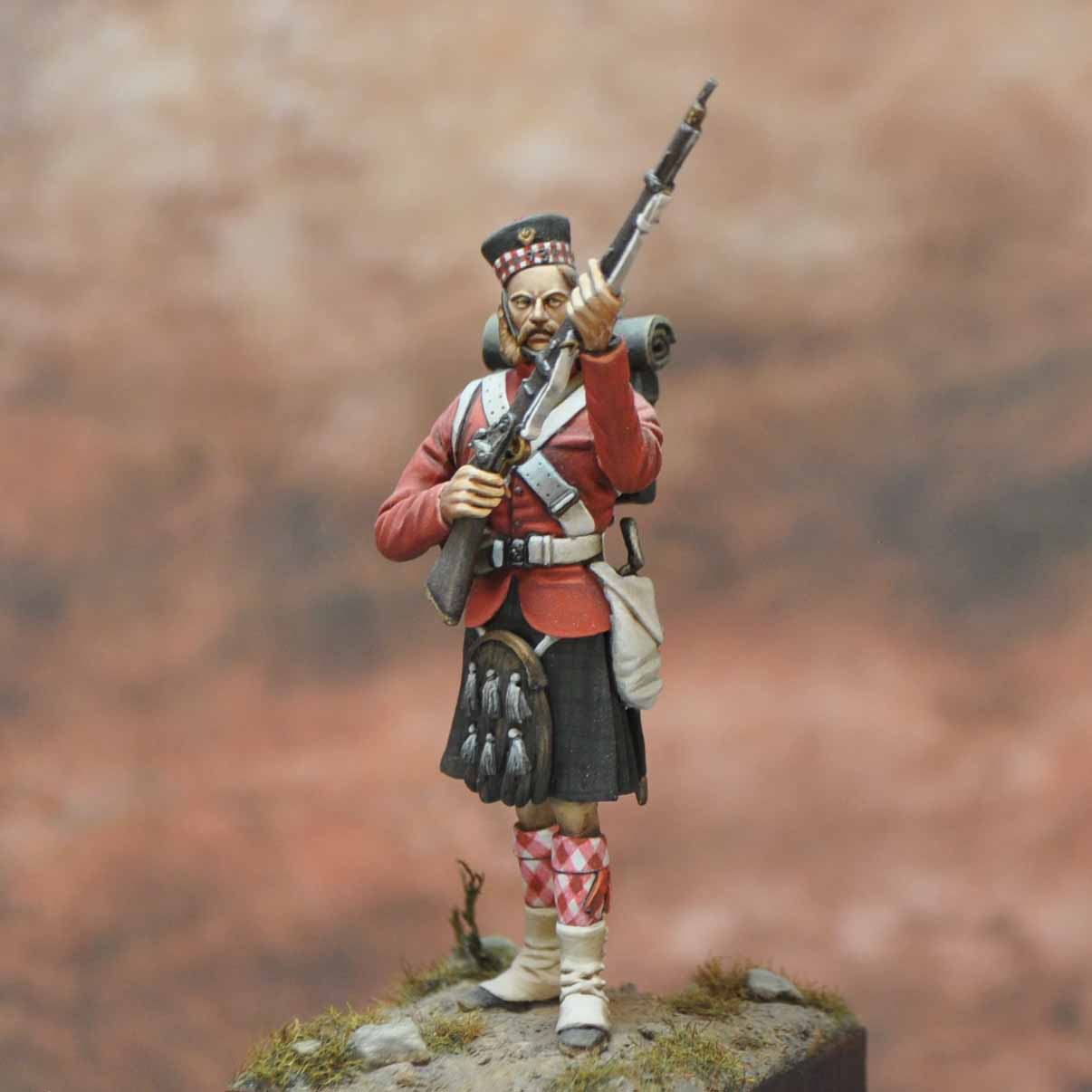 Art Girona International 93rd Sutherland Highlanders figurine 1863
