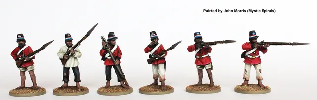 Perry Triple Alliance TA3 infanterie paraguayenne figurines