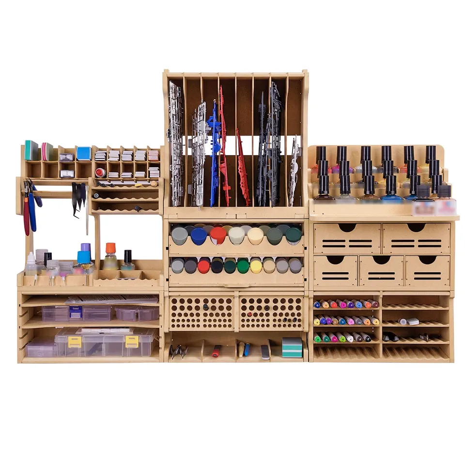 Bucasso Hobby Organizer Set GK10 station 8 modules MDF