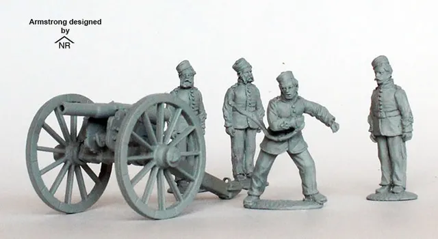Perry Miniatures BIF 31 artillerie figurines canon Armstrong 12
