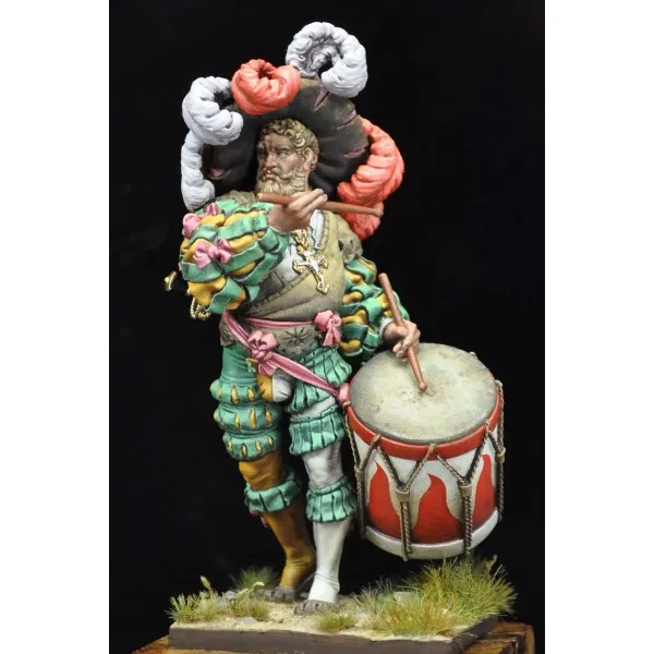 Art Girona Miniatures Landsknecht Trommelschläger 1525 figurine 54mm
