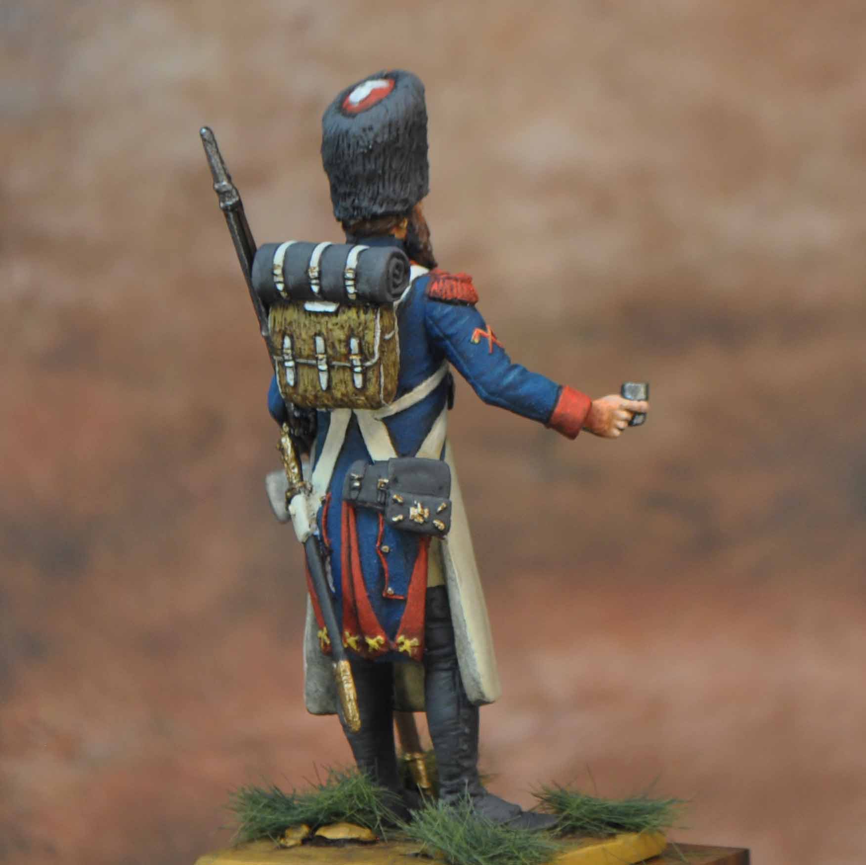 ART GIRONA General Serie Sapeur Français figurine 54mm napoléonien