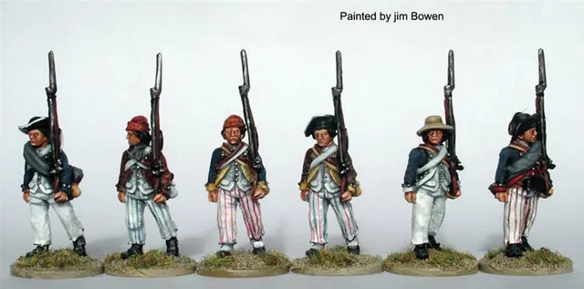 Perry Miniatures AW140 infanterie américaine figurines métal 28mm