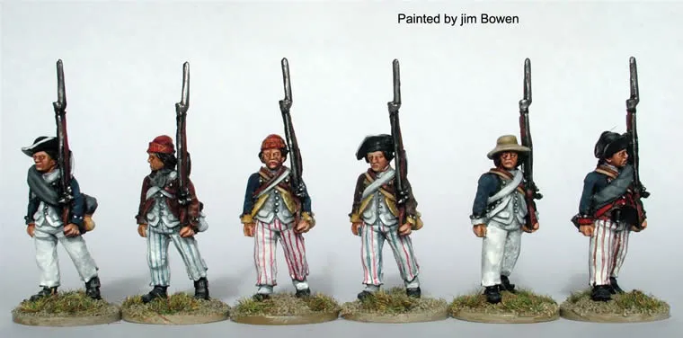 Perry Miniatures AW140 infanterie américaine figurines métal 28mm