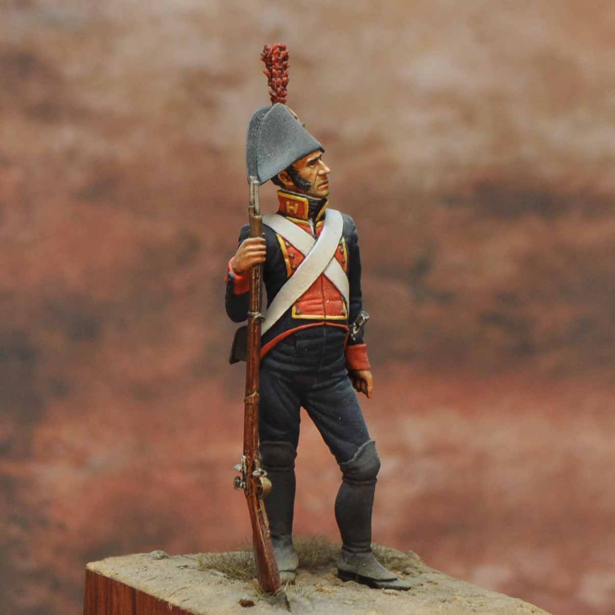 ART GIRONA Napoleonic Soldado Tercio Texas 1804 figurine