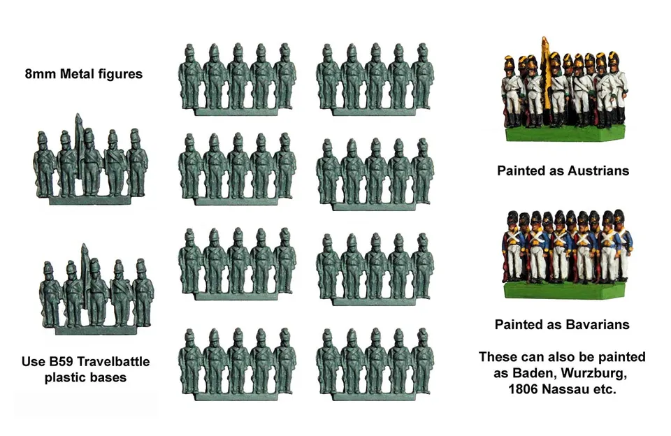 Perry Miniatures TB2 infanterie casques bandes métal