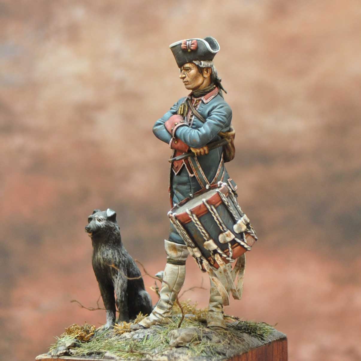 Art Girona Spanish Serie Soria Tambour 1781 figurine 54mm