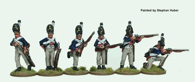 Perry Miniatures Napoleonic EP 10 grenadiers tirailleurs métal