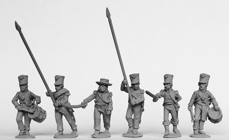 Perry Napoleonic SPA 3 Infanterie figurines 28mm 1810-13