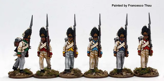 Perry Miniatures Napoleonic SAX 16 Grenadiers figurines 28mm 1809