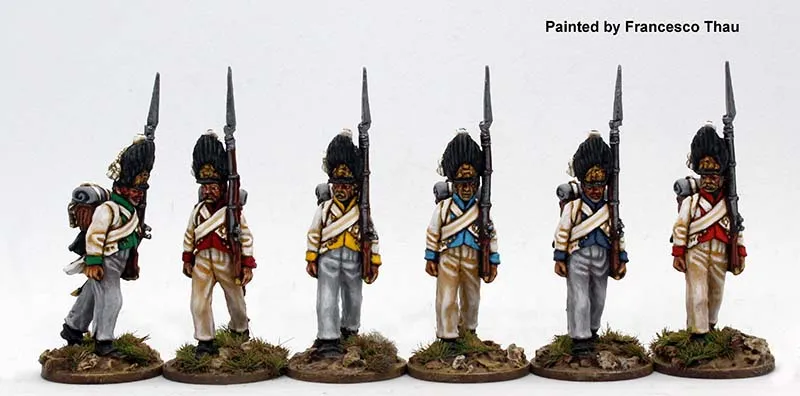 Perry Miniatures Napoleonic SAX 16 Grenadiers figurines 28mm 1809