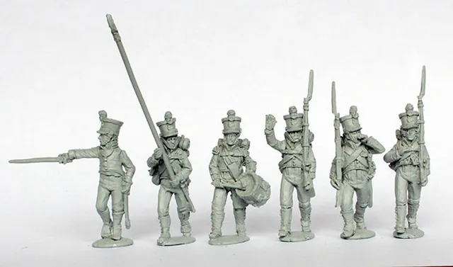 Perry Miniatures Napoleonic BAV 38 figurines garde nationale marche