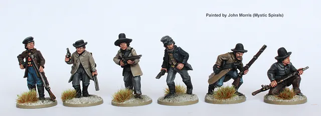 Perry ACW118 figurines cavalerie confédérée démontée 28mm métal
