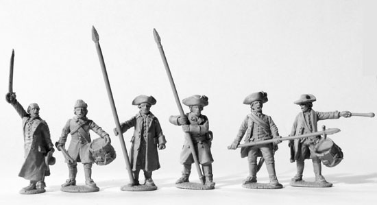 Perry Miniatures Independence AW 174 figurines milice nord