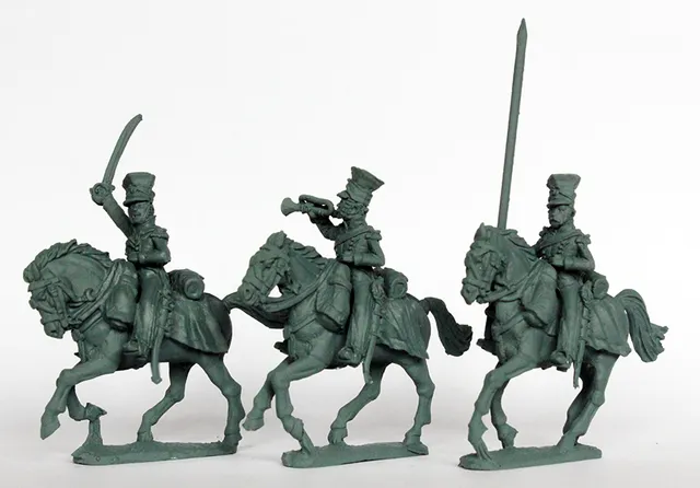Perry Miniatures Napoleonic DOW 12 Uhlan figurines commandement czapka