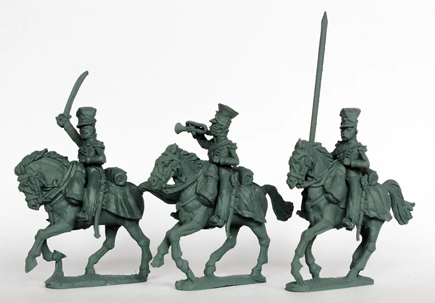 Perry Miniatures Napoleonic DOW 12 Uhlan figurines commandement czapka