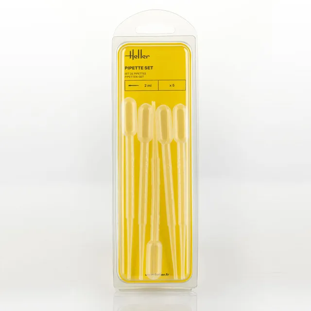 Heller Historical Collection pipettes 2 ml outil maquette x5