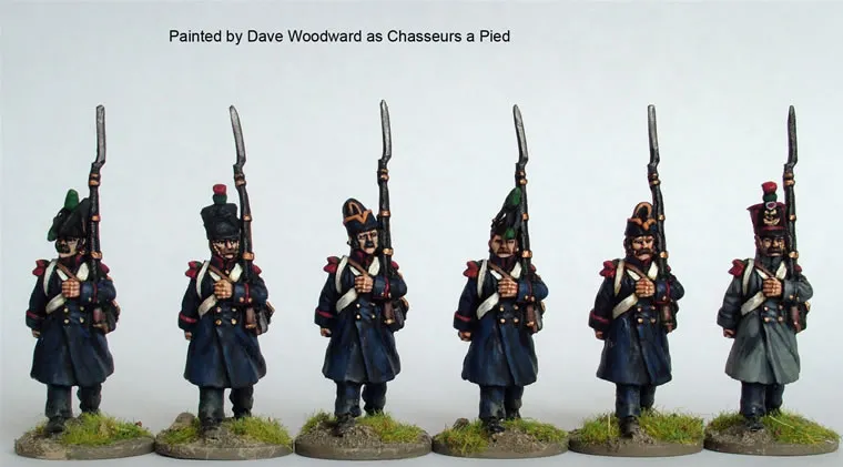 Perry Miniatures Napoleonic FN96 figurines chasseurs garde impériale