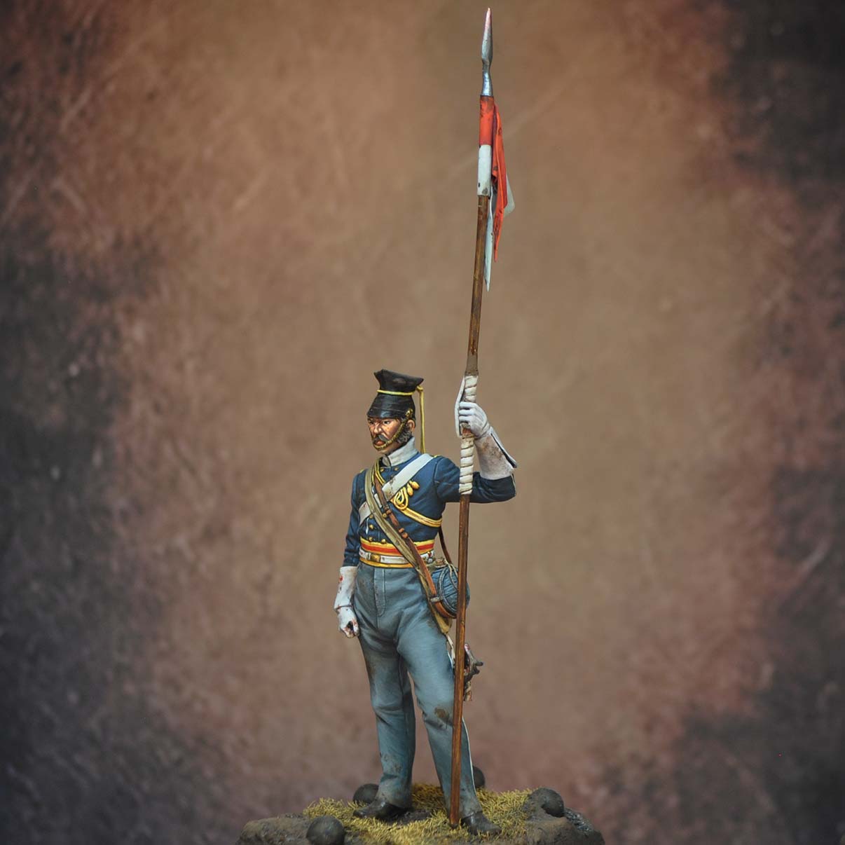 Art Girona 70mm Private 17th Lancers figurine 1854
