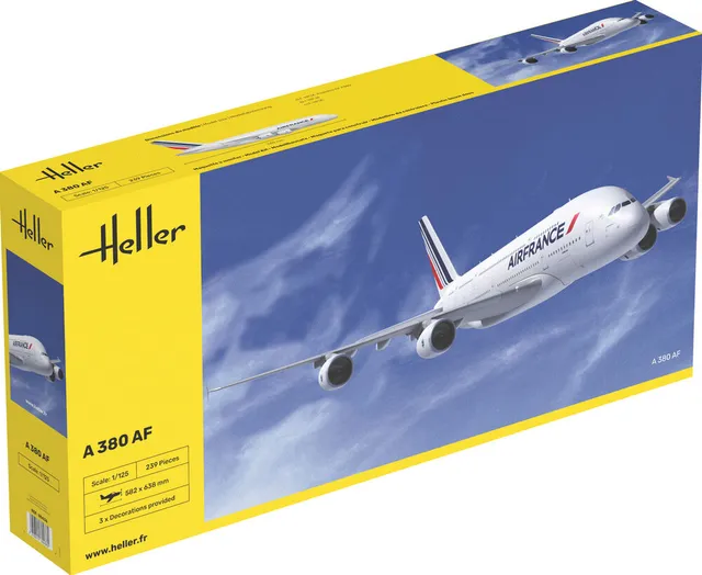 Heller A380 Air France 1/125 maquette avion civil