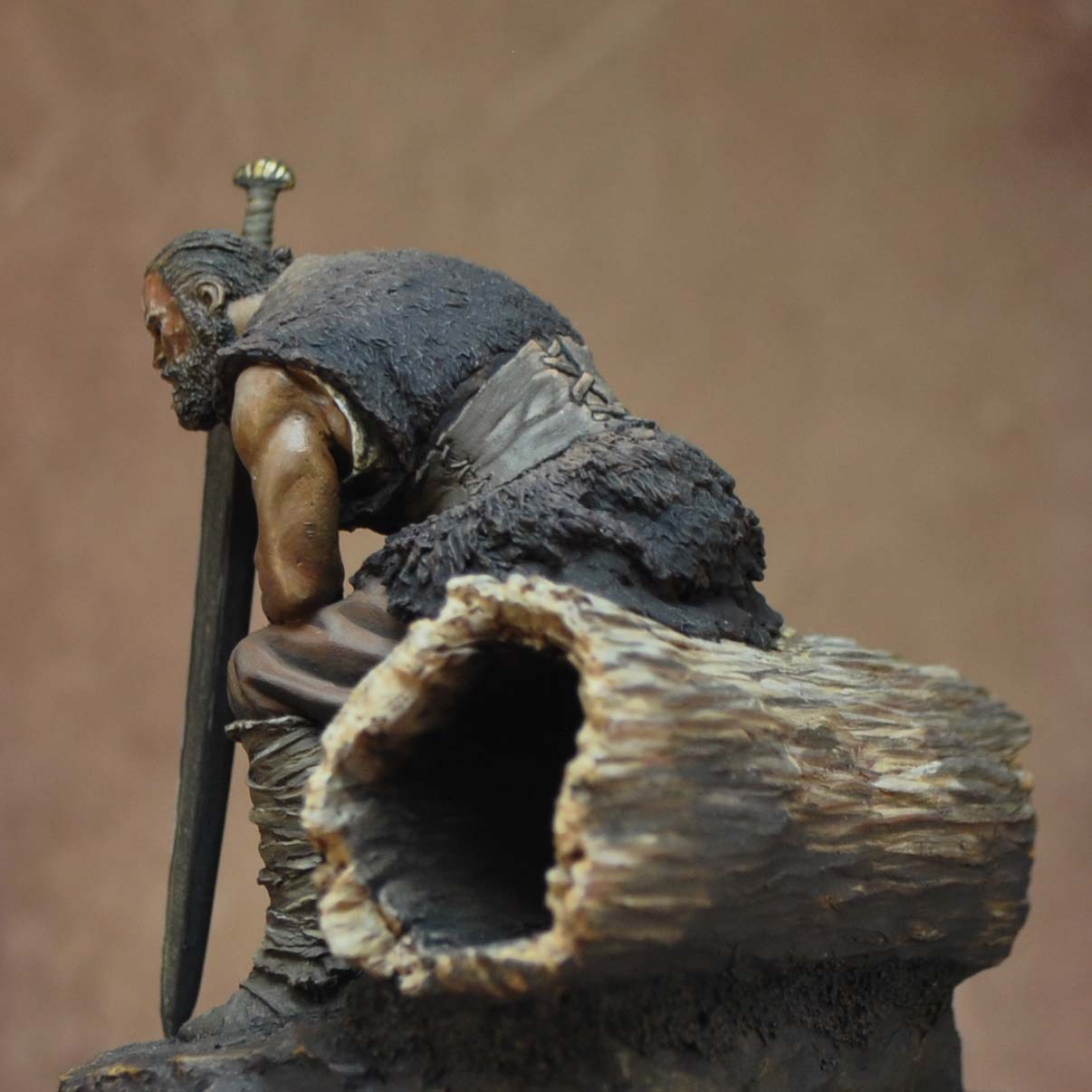 Art Girona 70mm Germanic Warrior Teutoburg figurine 70mm