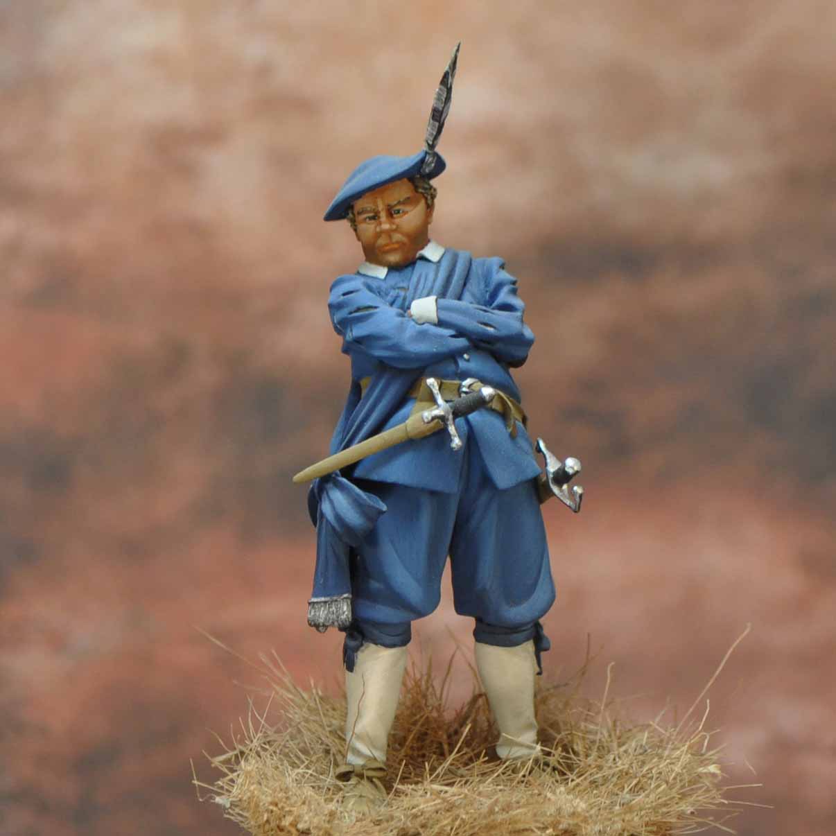 ART GIRONA International Serie Scottish March Warden figurine 1590