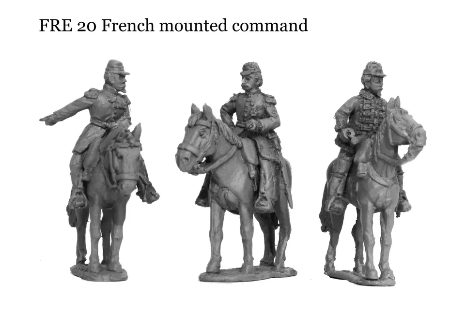 Perry Miniatures FRE 20 commandement français monté 28mm