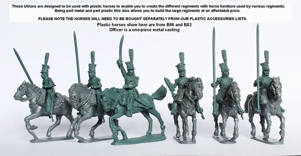 Perry Miniatures Napoleonic DOW14 figurines 28mm uhlans