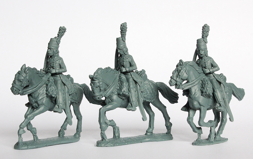 Perry Revolutionary REVF31 figurines chasseur a cheval mirliton