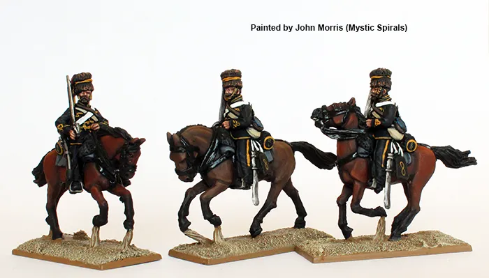 Perry BIF 43 British Hussars galop figurines 28mm cavalerie