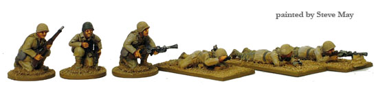 Perry Miniatures World War 2 ITWW 2 figurines Breda casques acier