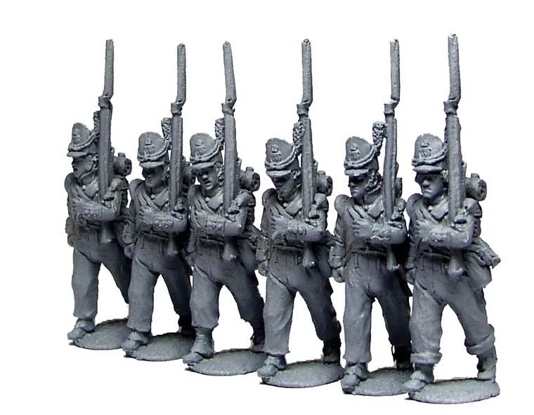 Perry Miniatures Napoleonic DB19 figurines infanterie belge flanc