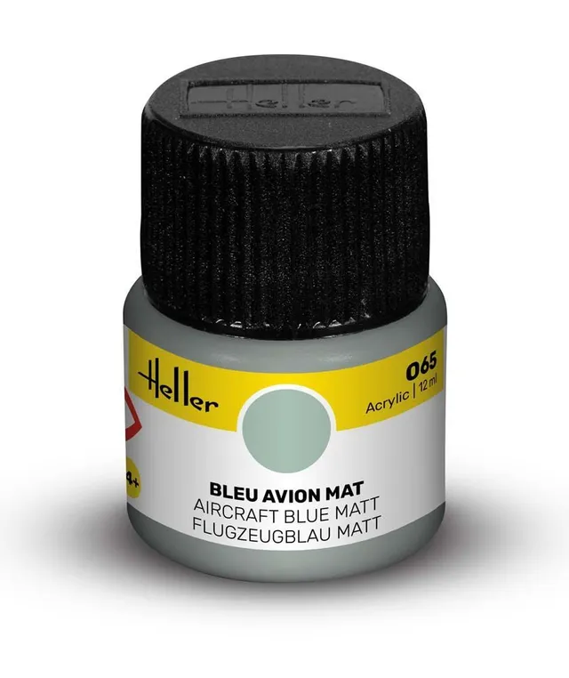 Heller Historical Peinture Acrylic 065 bleu avion mat