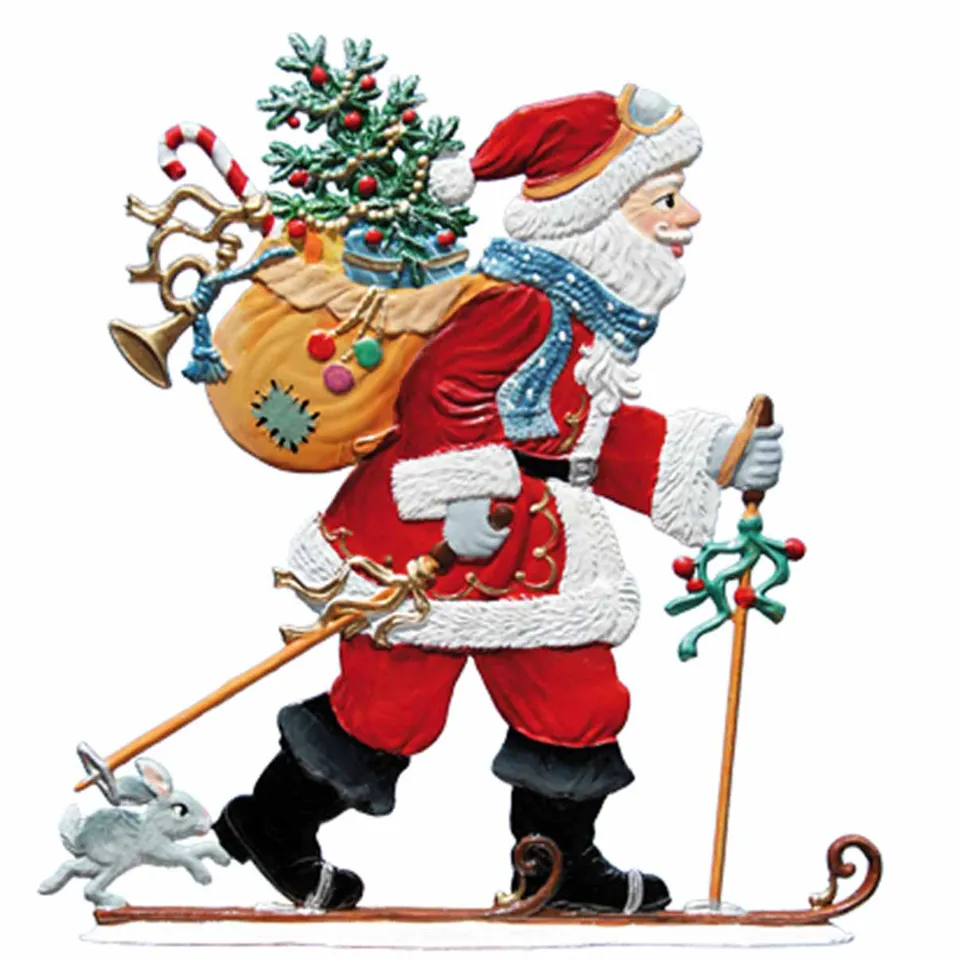 Art Girona Miniatures Santa Hitting the Slopes figurine à peindre