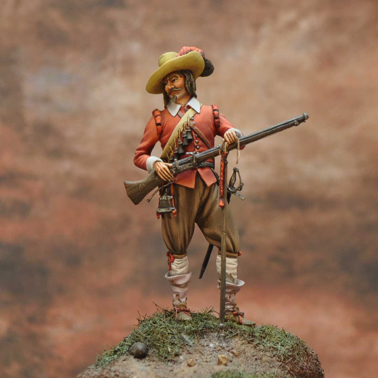 ART GIRONA Spanish Serie Mousquetaire 1618 figurine 54 mm