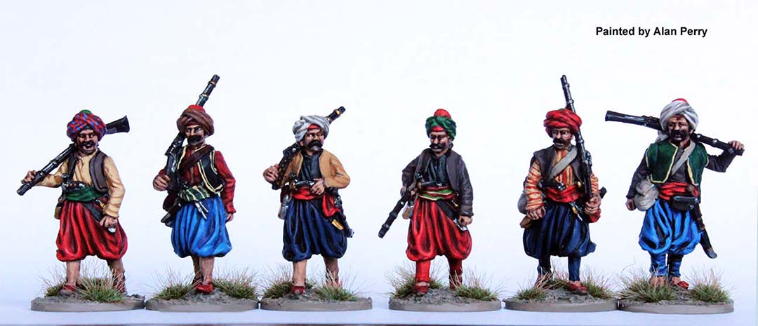 Perry Miniatures Napoleonic OT 46 figurines irréguliers en marche
